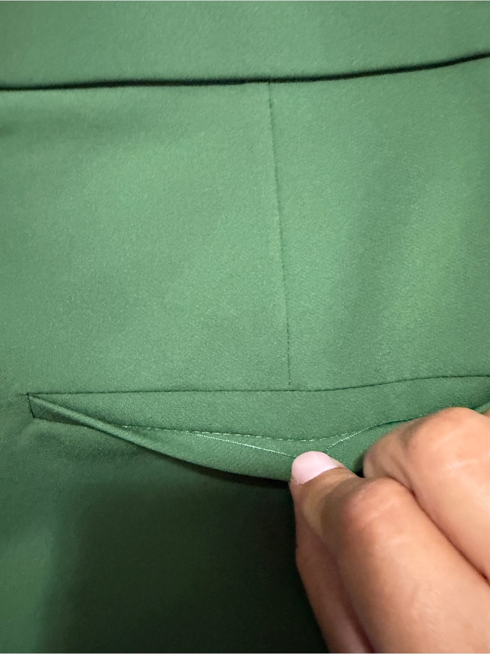 Jones New York Kick Flare Pants Green - Picture 8 of 10